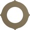 Ekena Millwork Benson Ceiling Medallion (Fits Canopies up to 6 1/8"), 11 1/8"OD x 6 1/8"ID x 5/8"P, Pearl White CM11BNPWS - alternate 2